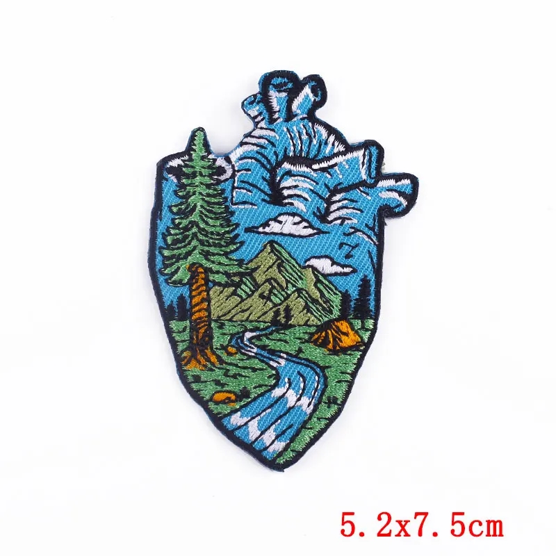 Parche de corazón, parche bordado, parche para planchar para ropa, chaquetas, pantalones vaqueros, cinta, parches bordados, pegatina de costura, apliques DIY