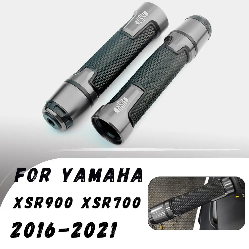 For Yamaha XSR900 XSR700 2016-2021 Motorcycle Non Slip Handlebar Grip Throttle CNC Multi-color Hand Bars Grips Motorcycle Parts