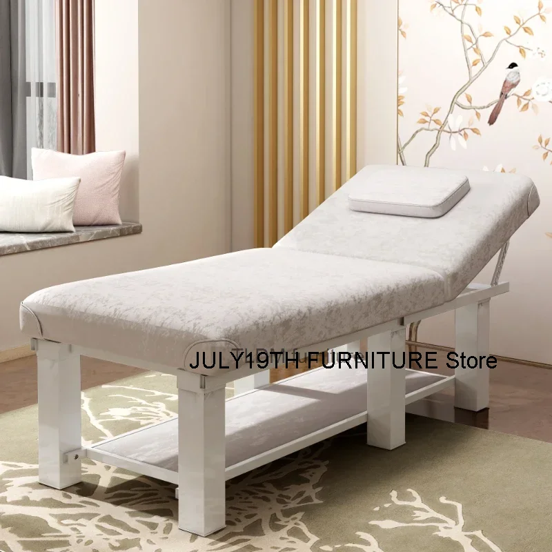 

Beauty Speciality Massage Bed Comfort Household Physiotherapy Spa Massage Bed Tattoo Metal Lit Pliant Salon Furniture WZ50MB