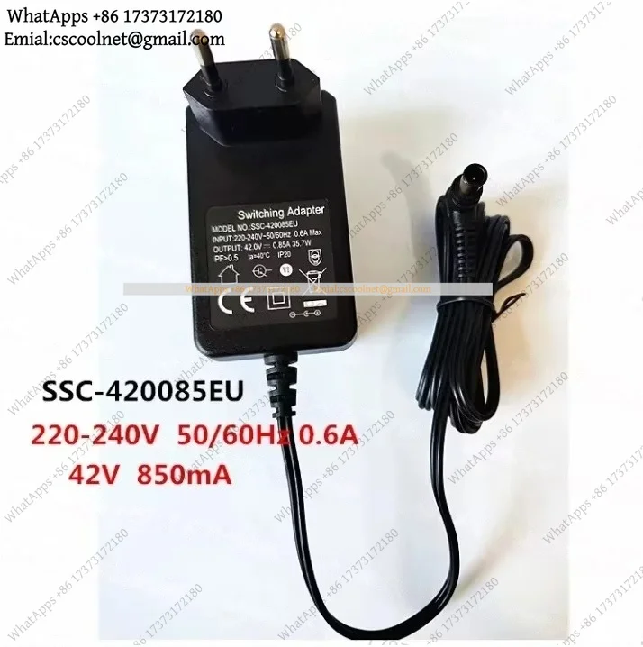 k06 1PCS Vacuum Cleaner Scrubber Charger Fixed Power Supply SSC-420085UK SSC-420085AU SSC-420085EU Universal Accessory