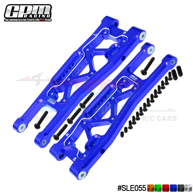 GPM Aluminium Front Lower Arms For TRAXXAS 1/8 Sledge Monster Truck 95076-4