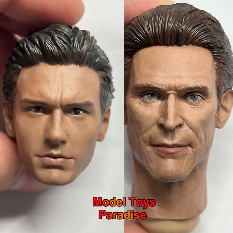 

1/6 Scale Men Soldier Willem Dafoe James Franco Head Sculpt Supervillain Head Fit 12Inch Action Figure Body