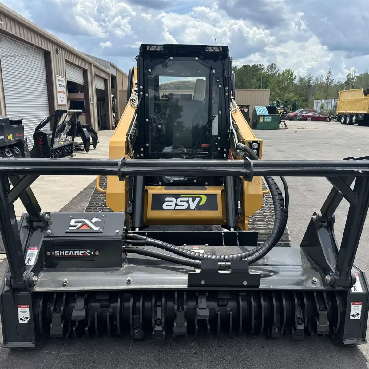 2024 Asv Posi-Track VT100 Forestry Skid Steer 103.5 with Engine Motor Pump Gear Gearbox-for Mulching