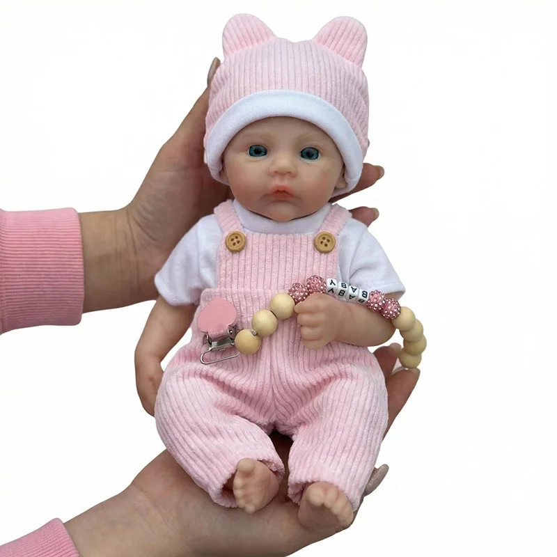 

12" 30CM Silicone Baby Doll Reborn Bettie Super Soft Squishy Handy Art Dolls Children Gift Toys Mouth can Open Same as Pictures
