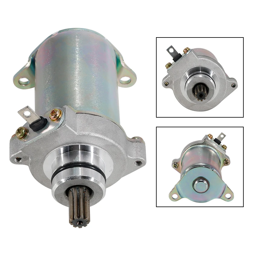 

Motorcycle Engine Electric Starter Motor For TVS Stryker 125 / TVS Max 125 / TVS NEO NX 110 OEM:N4060080 / R1060060