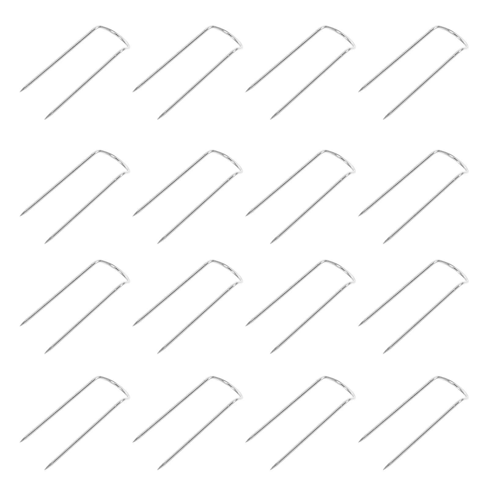 

400Pcs Sewing Pins Stainless Steel U Shape for Quilting Patchwork Fabric Holding Needlecrafts Projects Fork Pins Craft Tools