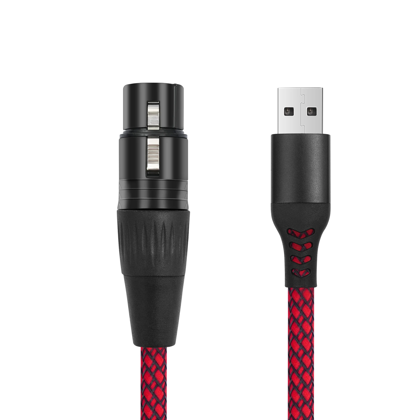 1/2/3M USB Male To XLR Female Mic Link Converter Cable USB To XLR Adapter Studio Audio Cable for Microphones Or Recording
