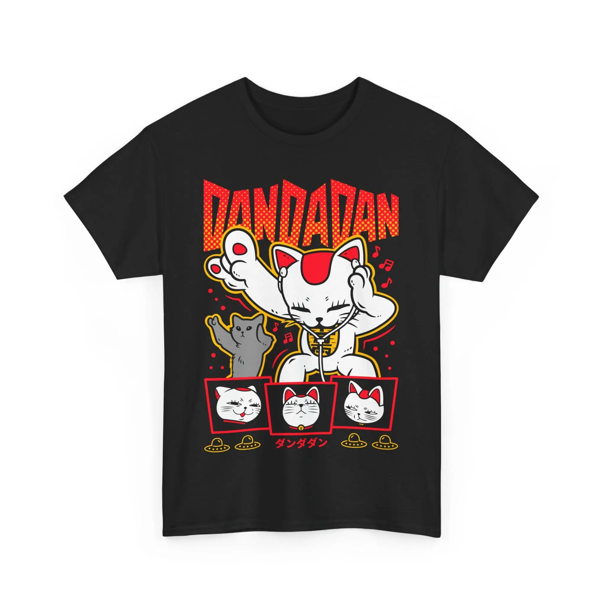 

Anime Dandadan Cat Turbo-Granny Merch T-Shirt Men Women Cotton Tees Short Sleeve Y2k Tops Unisex Summer Male Clothing Streetwear