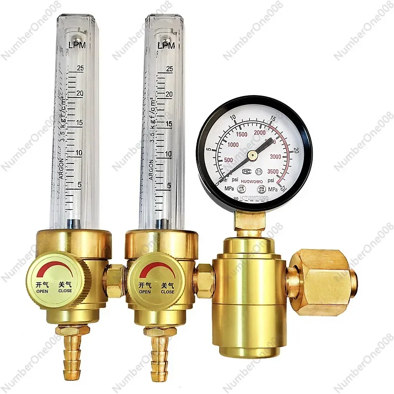 AR-121S Аргонометр с двойным расходом, аргоновый расходомер, редукционный клапан, сварка промышленных газовых клапанов