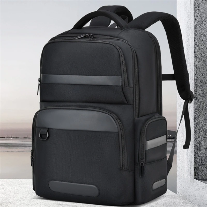 

Nesitu большой емкости большой водонепроницаемый A4 14 15,6 дюймов ноутбук мужской женский рюкзак походная альпинистская дорожная сумка для кемпинга черный M8683