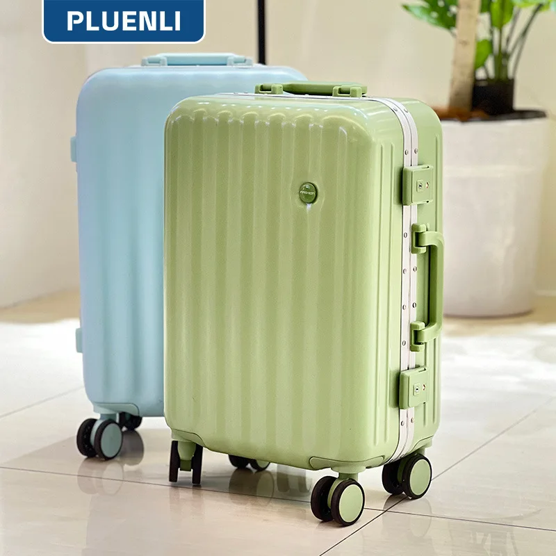 pluenli-equipaje-con-marco-de-aluminio-maleta-con-bloqueo-de-codigo-de-aduana-nuevo
