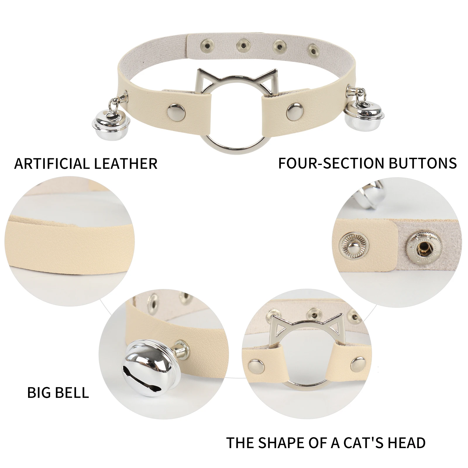 3PCS Halloween Fox Costume Set - Fluffy Ears, Adjustable Tail & Headband for Animal Theme Party Cosplay