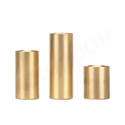 RAMPS 2pcs Copper Sleeve Slider Metallurgy Lubricating Bush Brass Bearing Special Bearings Slider Lubrication 3D Printers Parts