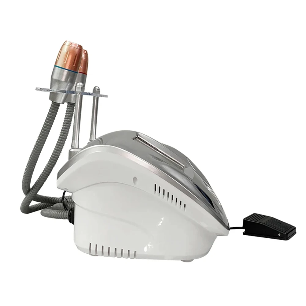 2 في 1 عالية التردد العناية بالوجه آلة بالموجات فوق الصوتية الرادار خط النقش أداة تجميل الوجه شد الوجه تجديد الجلد #4