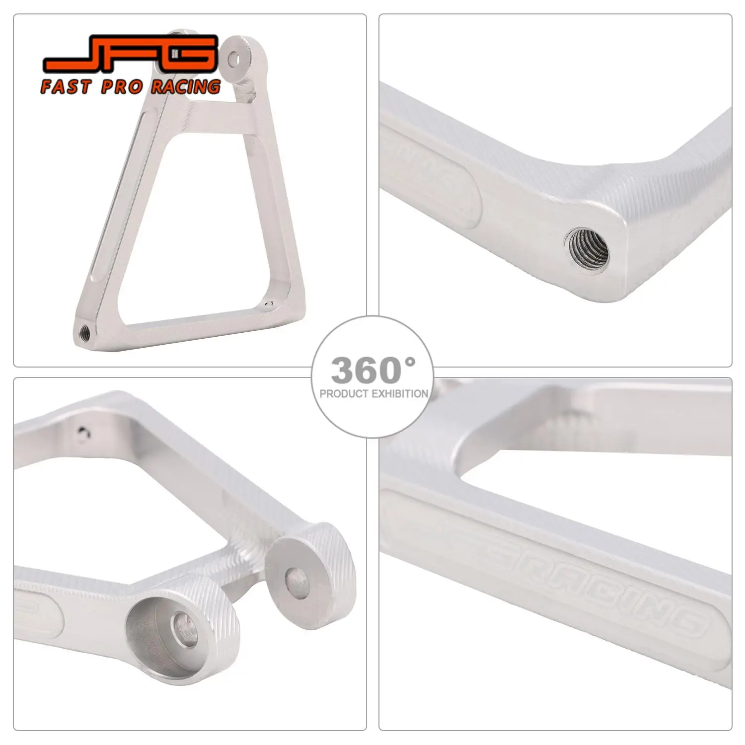 CNC Rear Shock Absorber Linkage Triangle For Surron Sur ron Motorcycle Segway X160 X260 Light Bee X Electric Dirt Bike Aluminum - Image 3