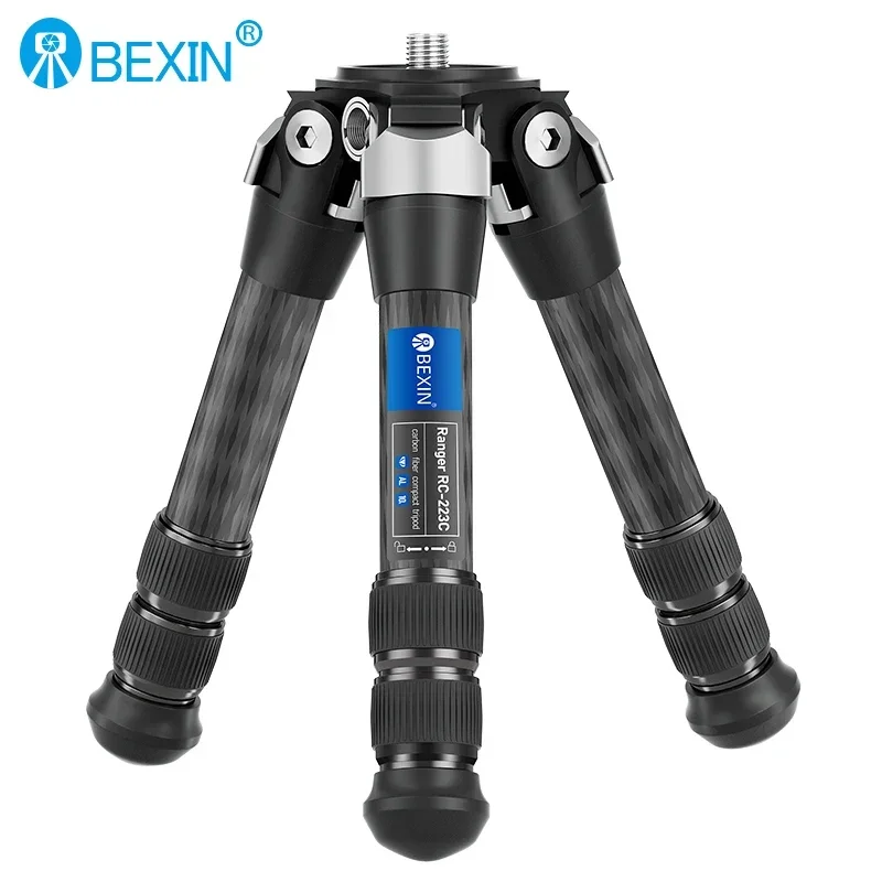 

BEXIN Multi-functional Lightweight Easy to Carry Mini Camera Tripod Carbon Fiber Stand for Mobile Phone Camera