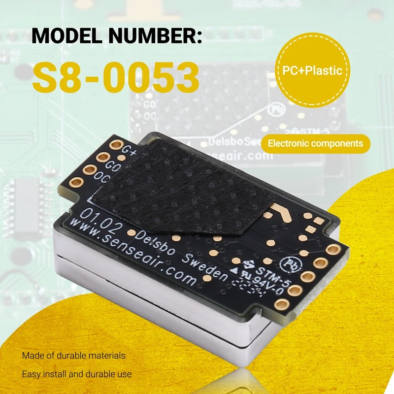 SQPP-Для Senseair S8 004-0-0053 S8-0053 Инфракрасный датчик углекислого газа CO2 S8 0053