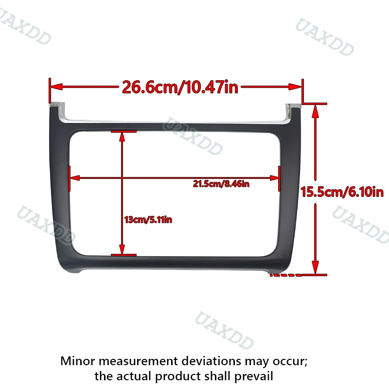 For VW 2011-2016 POLO 7INCH UAXDD 2 Din Car Interior stereo radio Android frame Kit Center fascia adapter multimedia dashboard
