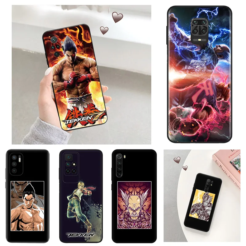 Anti-Drop Phone Case for Redmi A3 13 9 9A 9I 9C 9T 9A 10C 10T Note 10 9s 8 8t 7 Pro 10s Lite 4G TEKKEN 7 Power Soft Cover