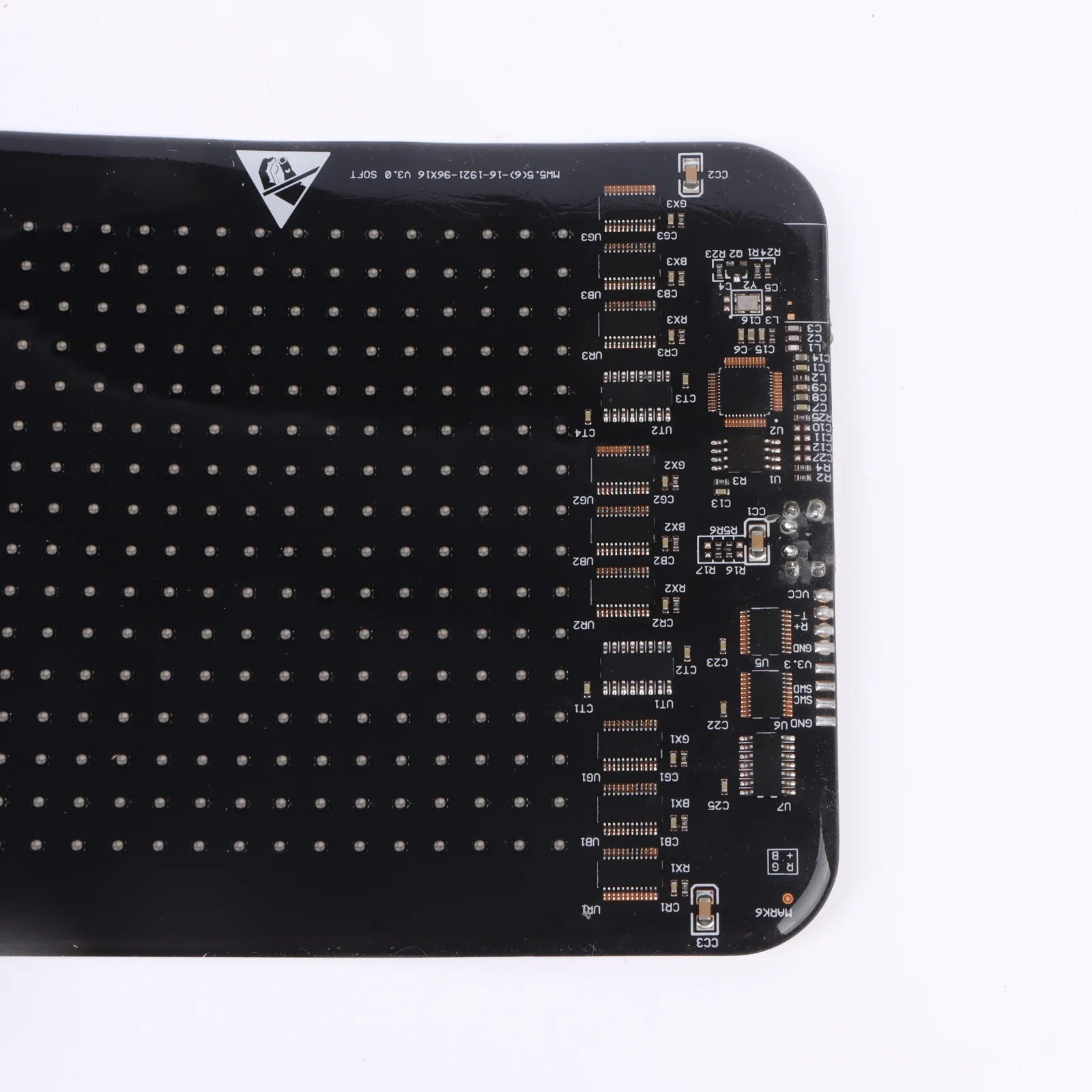 DPGKITS 1個 LED車載ディスプレイ画面 トラックライトボード フレキシブルカーDIYピクセルスクリーン 16 * 96ピクセル 車アクセサリー卸売