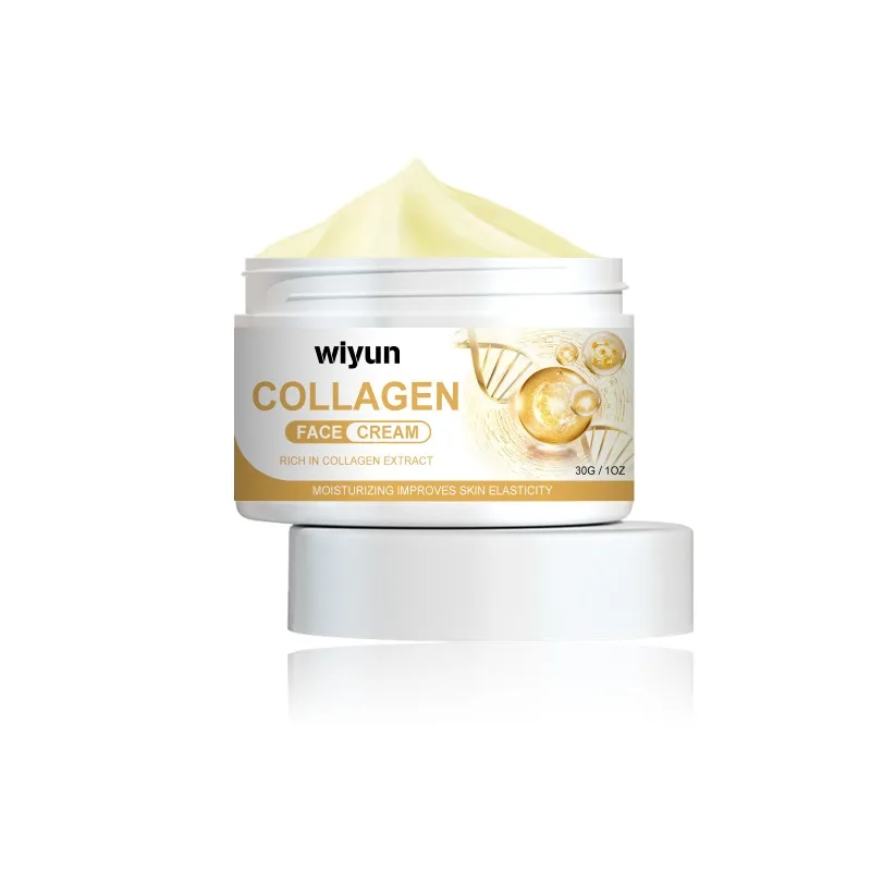 Collagen Cream Lift Firming reduce Nasolabial Folds Headlines fade fine lines Brighten skin remove Wrinkle Anti Aging face Cream