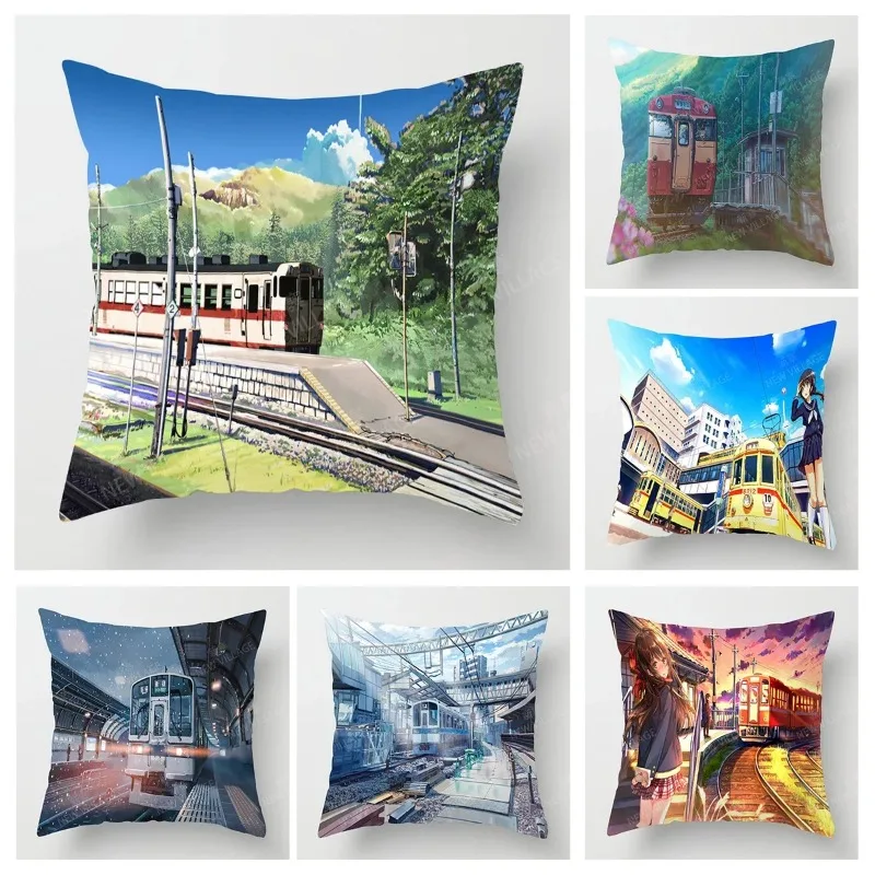 Home living room decoration cushion covers Colorful animals  throw pillow cover45*45 pillowcase 40x40cm 50x50 45x45