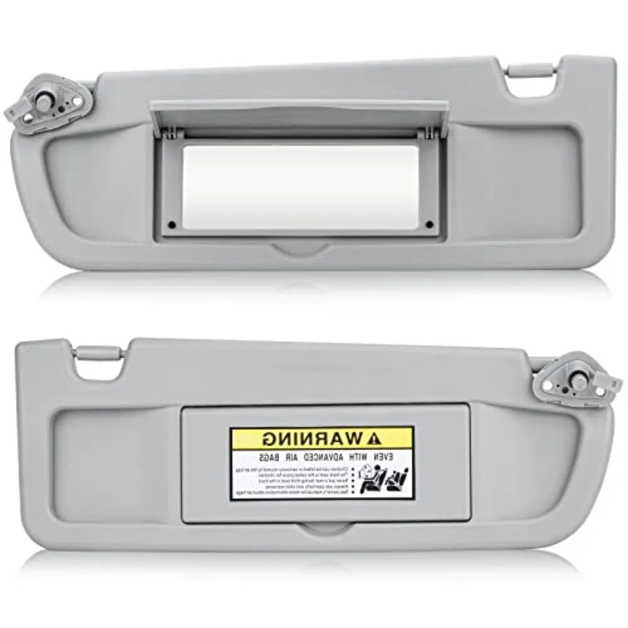 

Gray Sun Visor Without Light for 2006 2007 2008 2009 2010 2011 Honda Civic EX LX Sedan SI CoupeReplacement 83280-SNA-A01ZC 8323