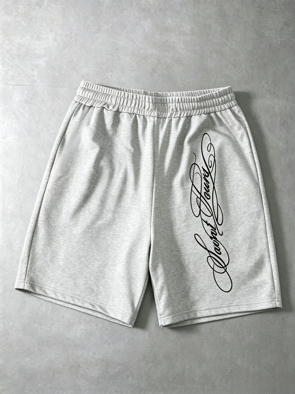 

Retro Patterned Slogan, Street Style. Very Suitable for Outdoor Occasions, Street Wear, Party Fitness and Casual Shorts