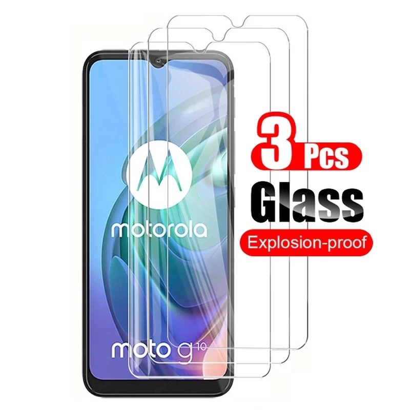 3PCS Tempered Glass For Motorola Moto G71 G60s G60 G100 G51 G50 G20 G10 G31 G30 G9 G8 G7 Play Power Lite Plus Screen Protector