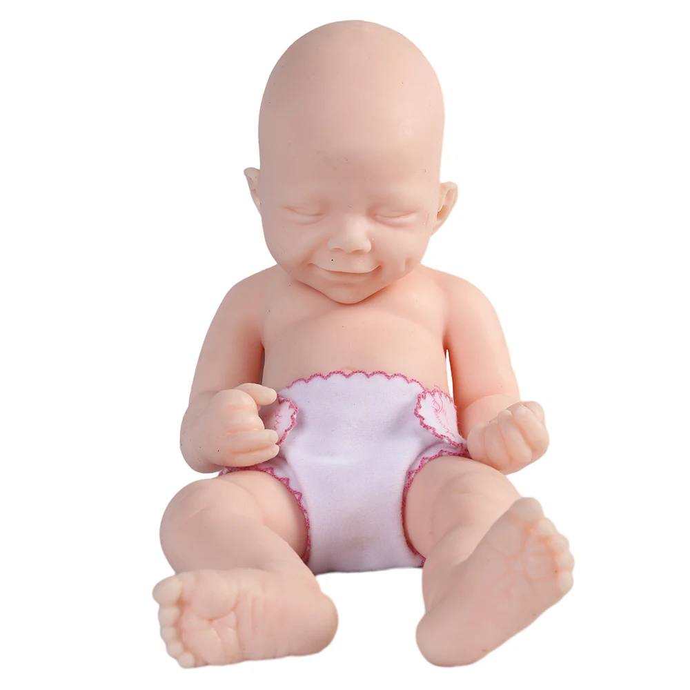 COSDOLL 15,7 дюйма 1,9 кг полностью силиконовые куклы реборн, реалистичные игрушки для спящего мальчика, неокрашенные незавершенные куклы, наборы пустых игрушек «сделай сам»