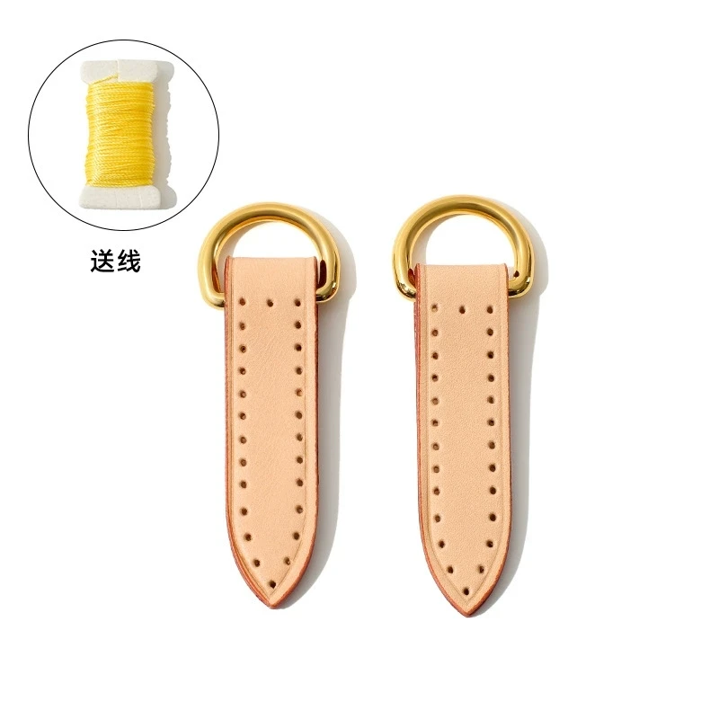 

2 Pieces / 1 pair Calfskin Leather Shoulder Strap Accessories DIY For Handbag Lady Bag Strap Replacement Accessories DIY