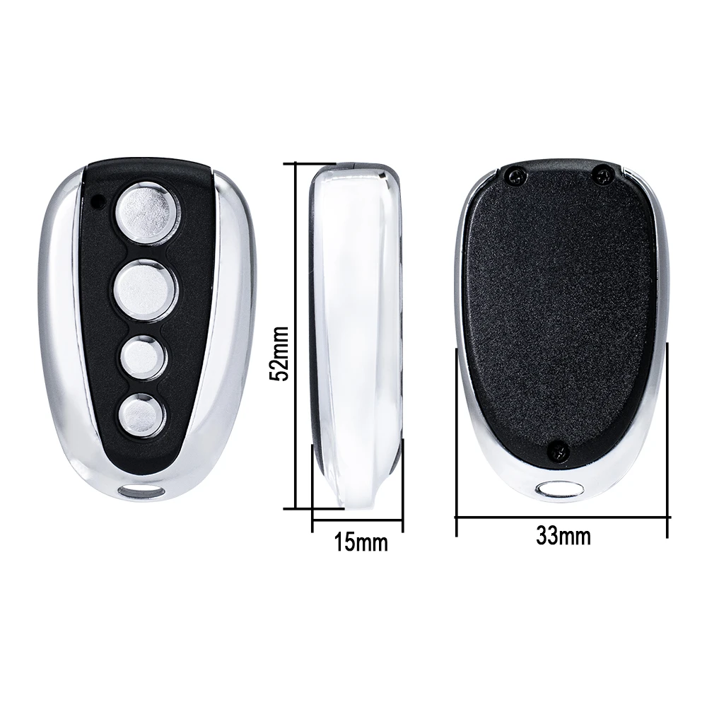 PRASTEL Garage Door Remote Control For PRASTEL TC4E MPSTP2E 433.92MHz Rolling Code Transmitter