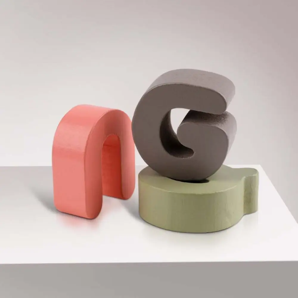 Matching Games 3D Wooden Board Mathematics Shape Cognition Alphabet Number Puzzle Colorful Learning Puzzle Boys Girls