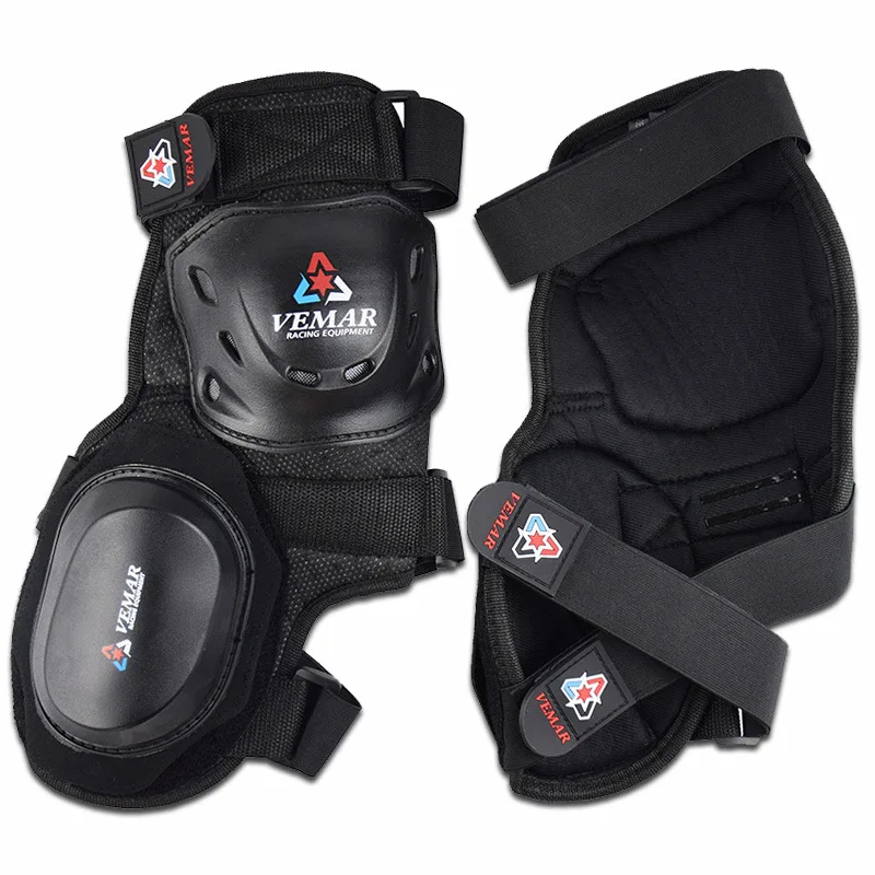 Off‑Road Motorbike Racing Knee Protector Anti‑Collision Windproof Anti‑Fall Knee Guards Protective Gear for Adult Motorcycle