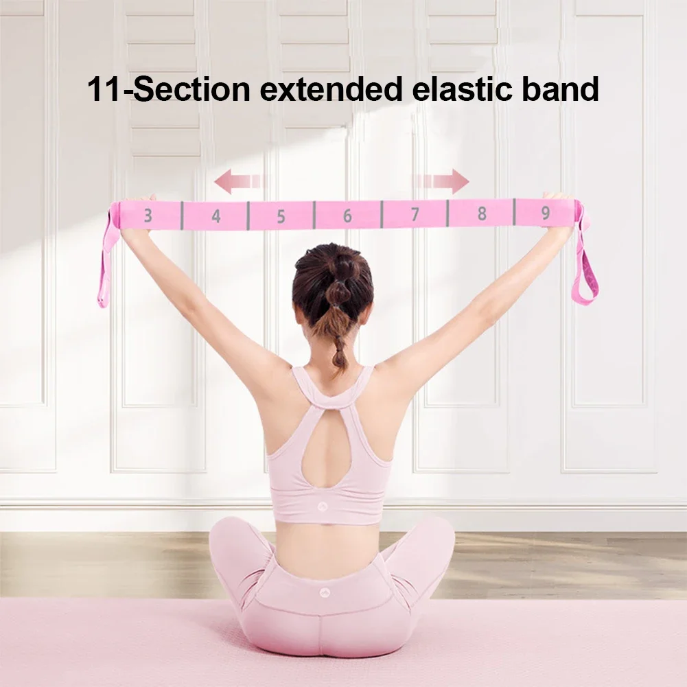 Elastic Band for Yoga Open Shoulder Female Resistance Training Equipment Segmented Digital Stretching Band Adult Section 11