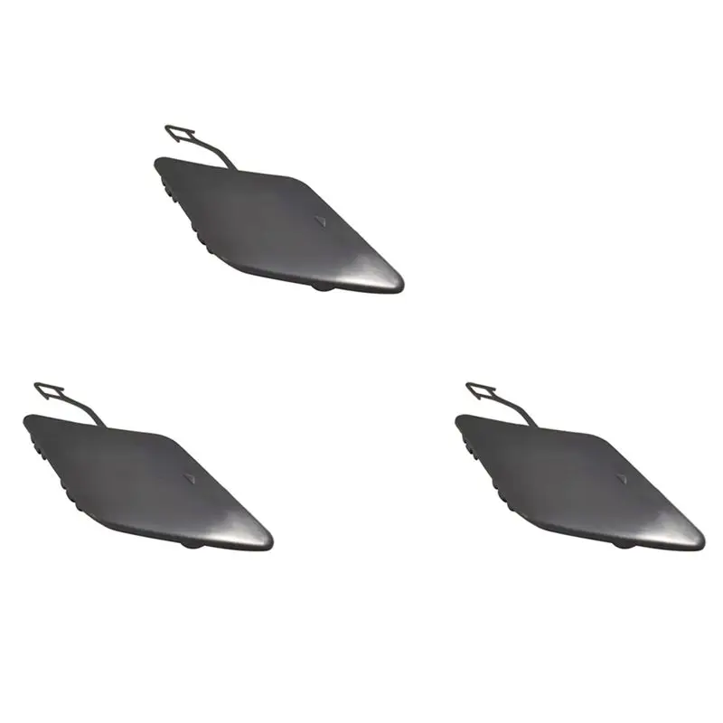 

3X Rear Bumper Tow Eye Hook Eye Cover Cap Primed 51127312748 For BMW F30 F35 328I 328D 320I 335I Xdrive 2012-2015