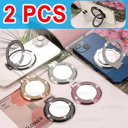 New Mirror Glitter Finger Ring Phone Grip Holder , Round Bling Holde for iPhone 12 13 14 15 pro max Samsung bracket stand holder