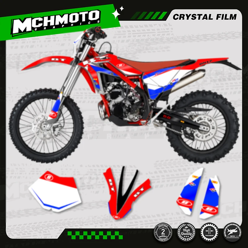 

MCHMFG Motorcycle Team Motorcycle Decal Stickers For Beta Xtrainer 2015-2019 2015 2016 2017 2018 2019 250 300 350 -007