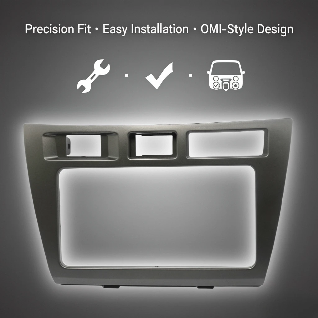 

Car Radio Fascia Frame Adapter for Toyota Mark II JZX110 / Verossa 2DIN Dash Panel Installation Trim Kit