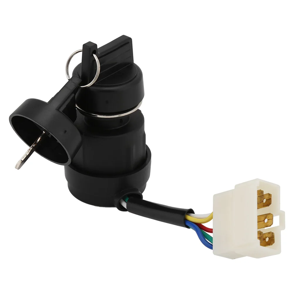 5 Wires Ignition Start Key Switch for 2KW-5KW 186 Gasoline Generator Ignition Switch Key Accessories