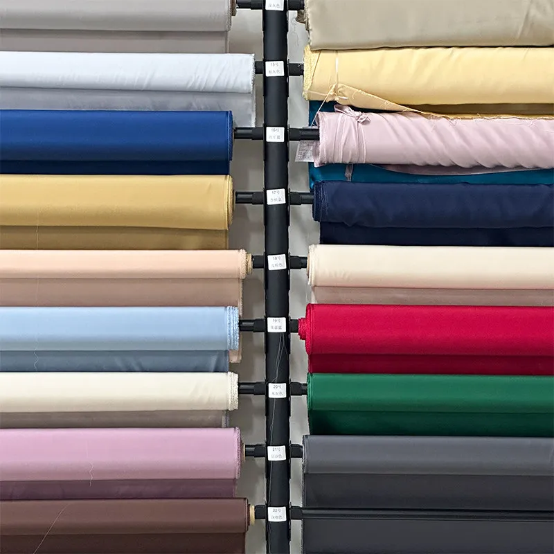 High Quality 22 Momme Real Silk Fabric Silk Cloth Crepe Satin Plain Satin Silk Solid Color Width 114cm