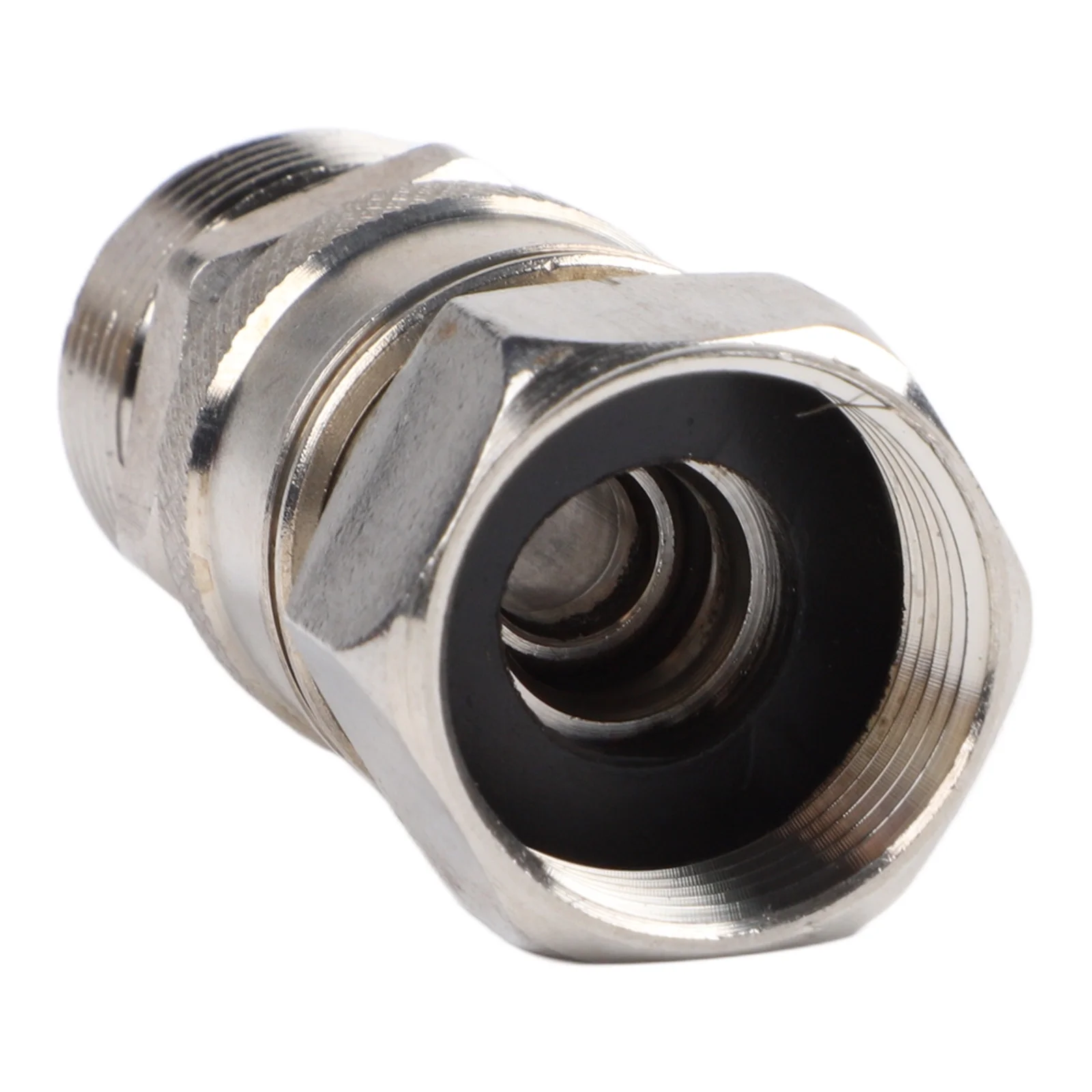 Quick Connector for Pressure Washer Systems Constructed from Stainless Steel to Handle Repeated High Pressure Cycles