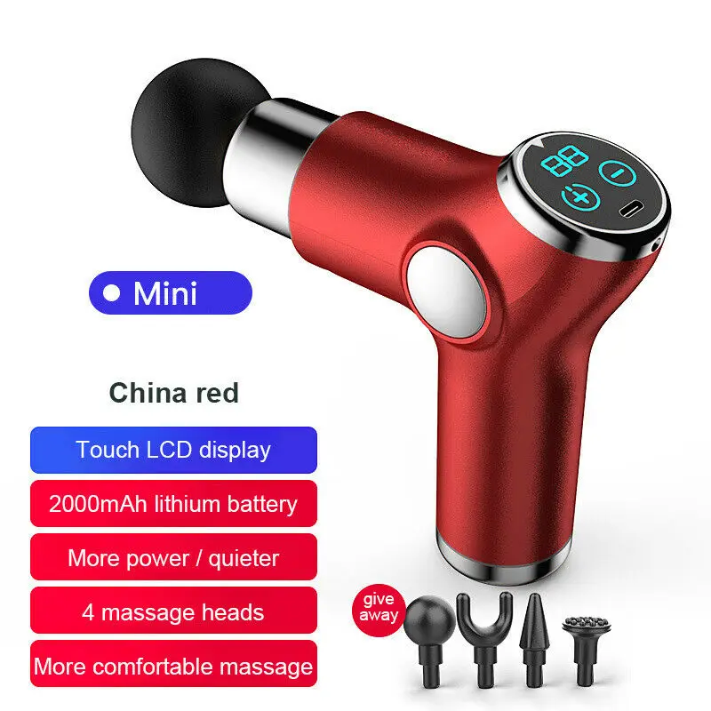 Mini Charging Fascia Gun Vibration Massage Gun Muscle Relaxation Massager Portable Fitness Device Mini Fascia Gun massageador