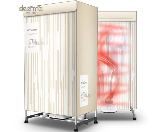 Deerma electric Dryer household Drying Clothes Shoes Double-layer mechanical 180 minutes Timing  DEM-G2 home Cloth cover