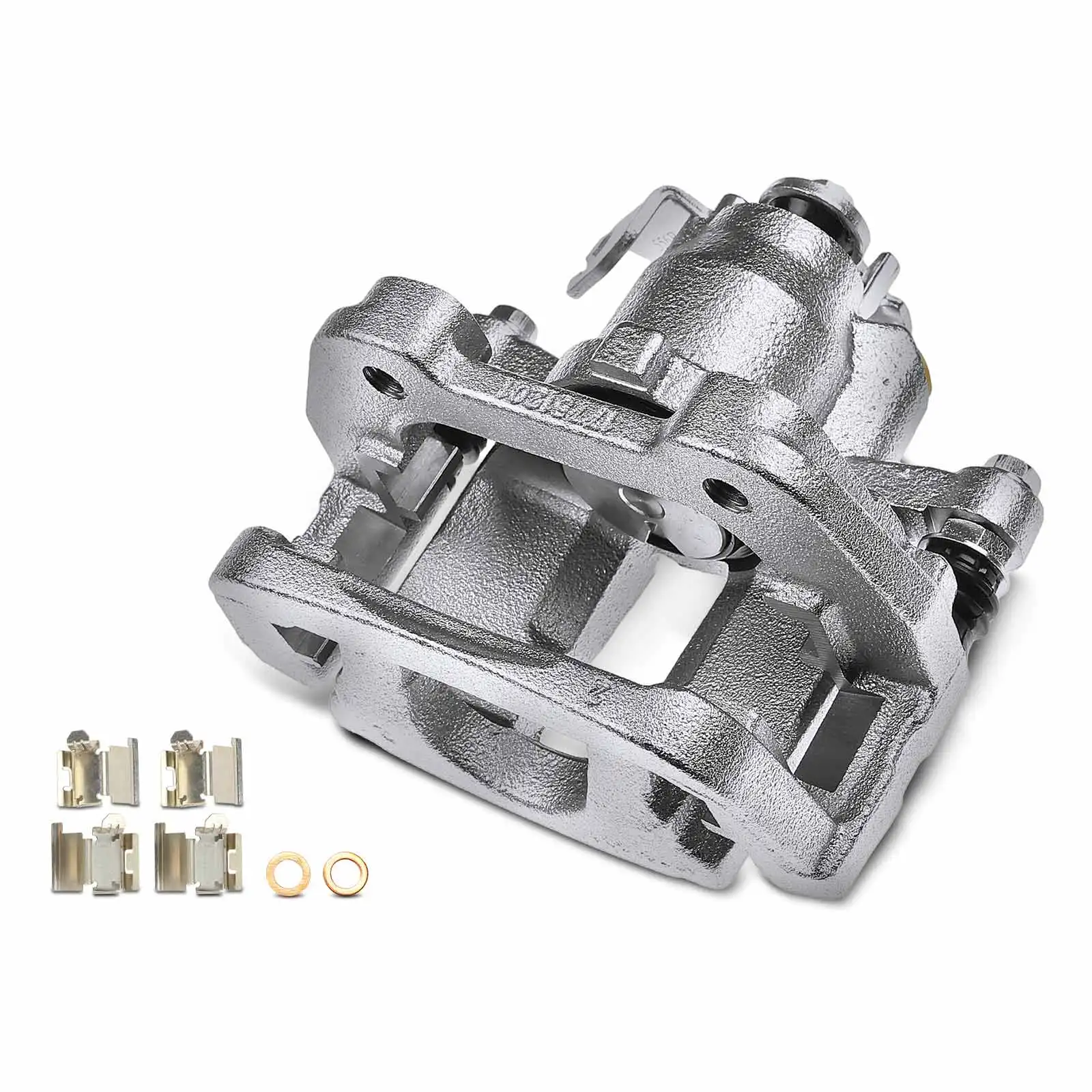 A-Premium Rear Left Brake Caliper with Bracket for Ford Explorer Taurus Flex 2013-2019 Lincoln MKS 2013-2015 MKT 2013-2019