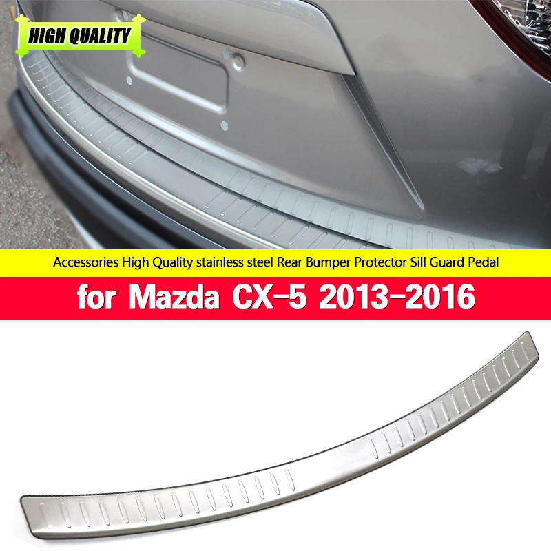 

Накладка на задний бампер для Mazda CX-5 CX 5 2013-2016, защитная накладка, аксессуары для украшения автомобиля, штамп для формования