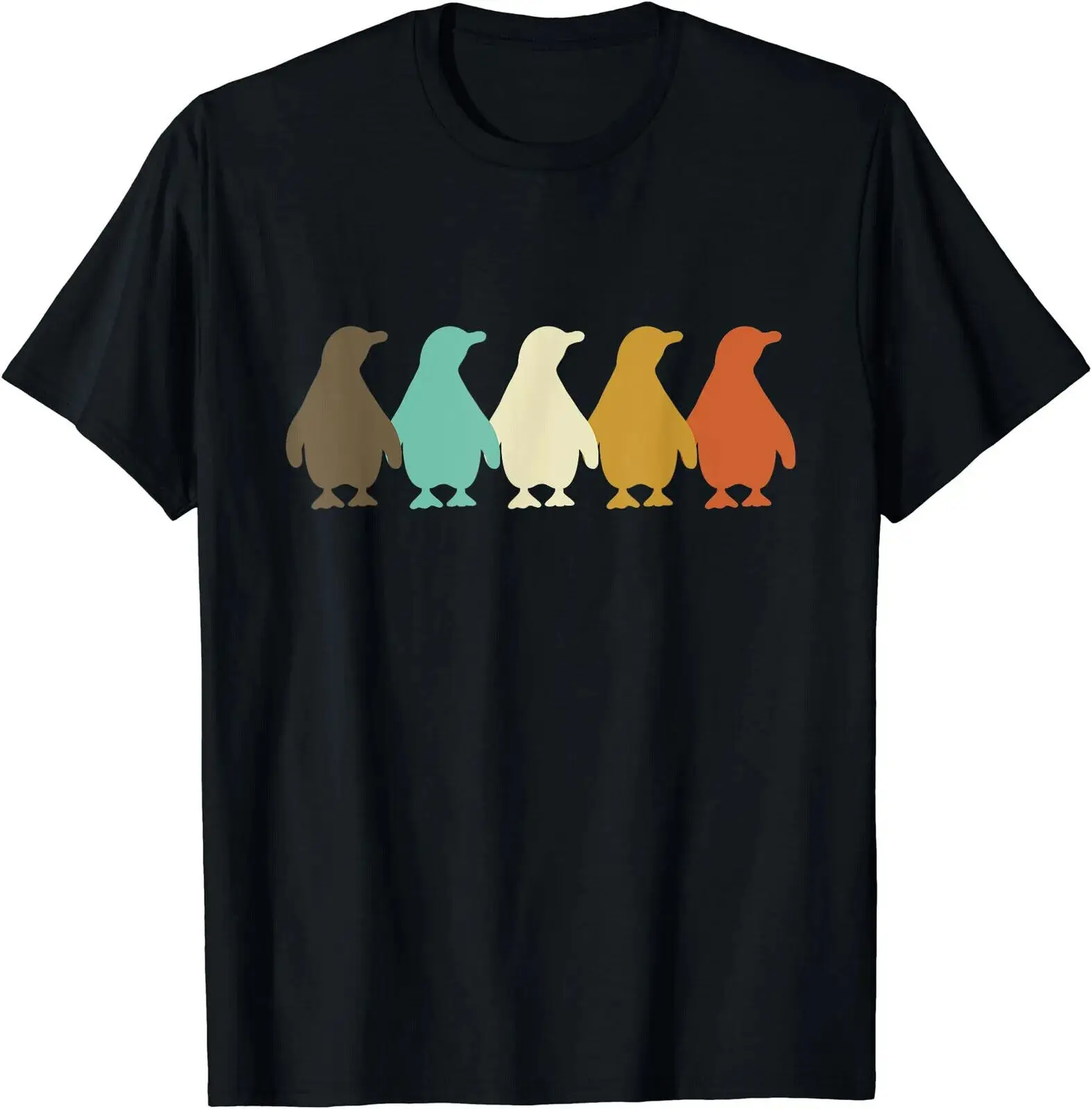 Vintage Retro Penguin Animal Lover Zookeeper Unisex T-Shirt