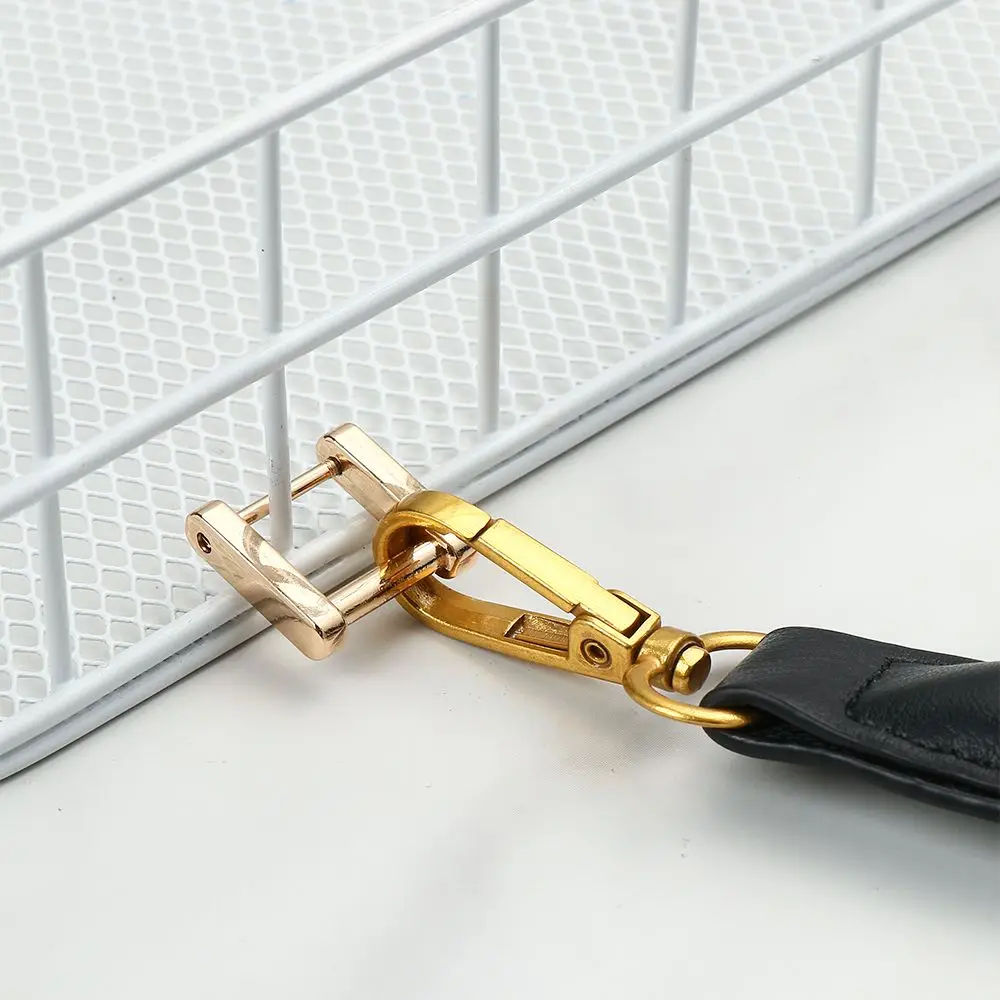 Webbing Gesp Gesp Lederen Handwerk Afneembare Riem Connector Tas Lus Schroef Ringen Gesp Rechthoek Ringen Gesp