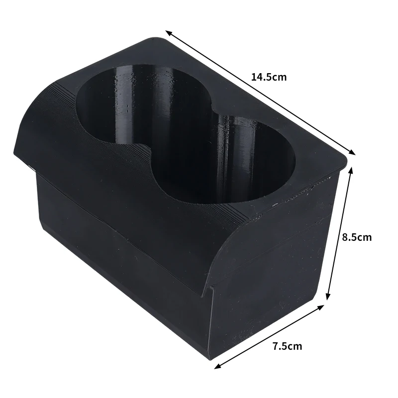 1pc Cup Holder Drink Holder Center Console Insert Rear Dual Cup Holder For BMW E46 Part Replacement Car Interior Accessories