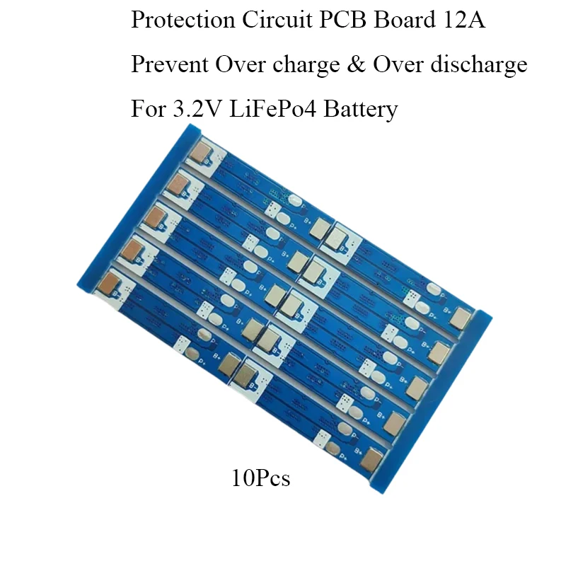 10Pcs 1S 12A 3.2V 1… - image